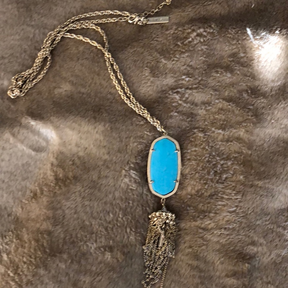 Kendra Scott turquoise “ Rayne” necklace